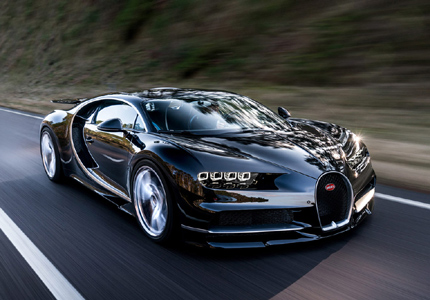 The 2017 Bugatti Chiron, one of GAYOT's Top 10 Supercars